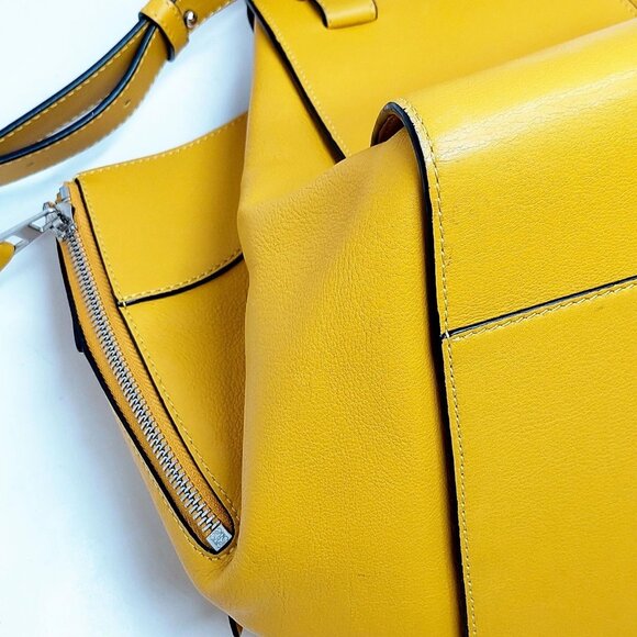 LOEWE Hand Bag Hammock Yellow Leather 4470819 - Picture 7 of 16